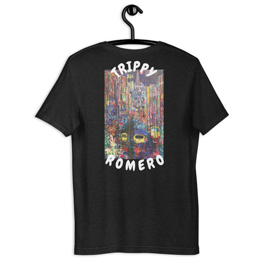 trippy city t-shirt